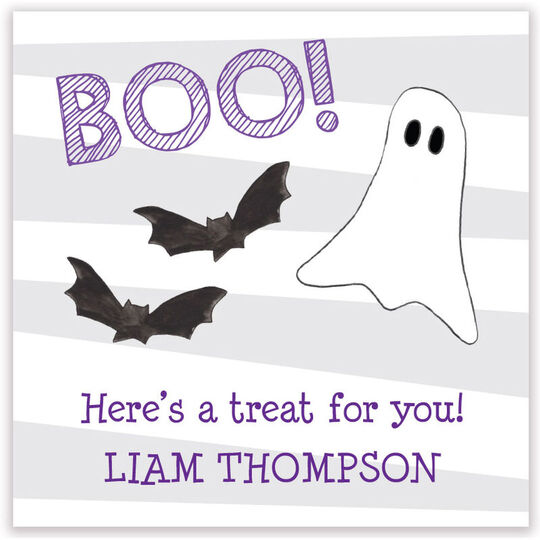 Ghostly Gift Stickers